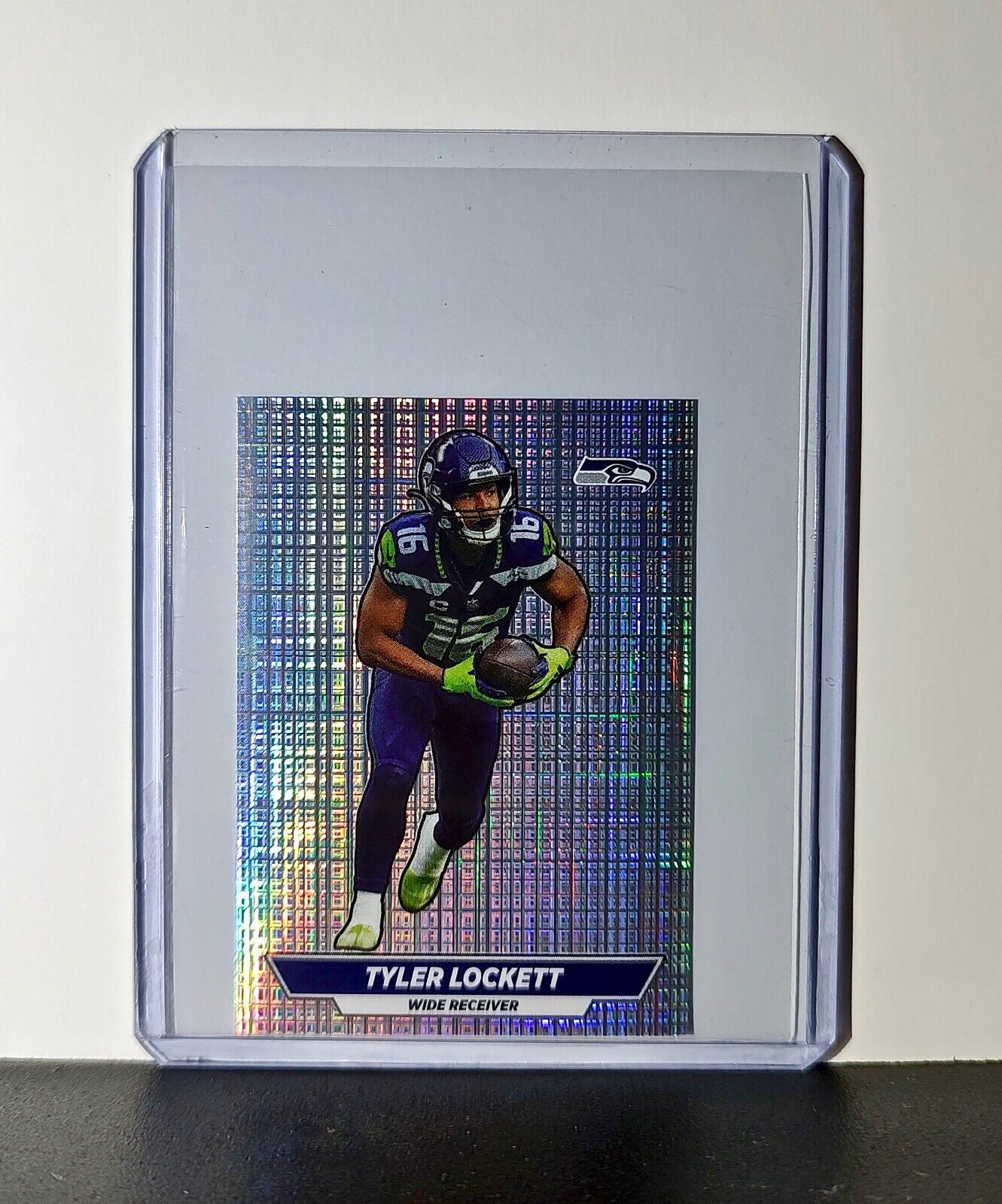 Tyler Lockett 2024 Panini NFL Sticker #548 Foil Seattle Seahawks