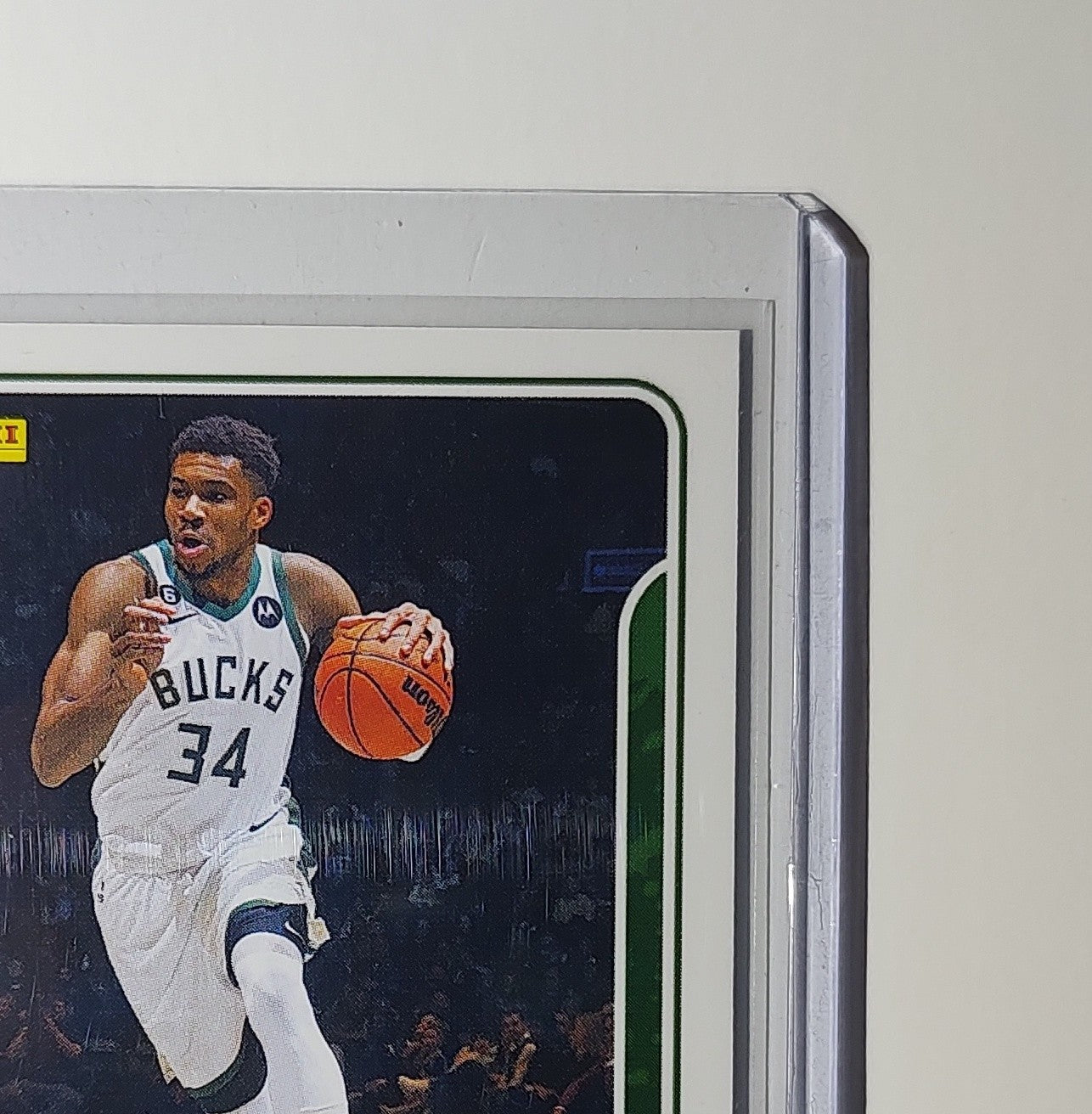 Giannis Antetokounmpo 2023-24 Panini NBA Sticker Card #11 Milwaukee Bucks