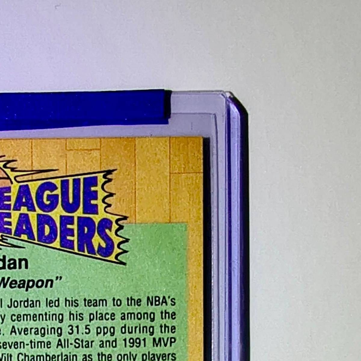 Michael Jordan 1991-92 Fleer League Leaders #220 Basketball Card Chicago Bulls