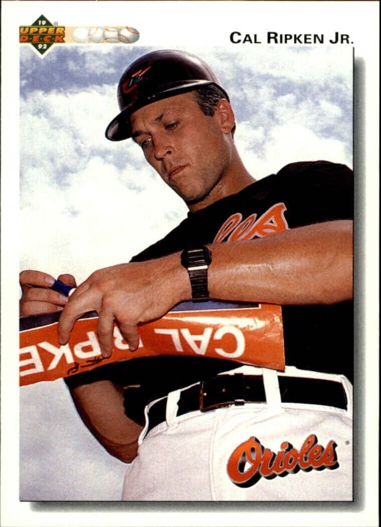 Cal Ripken 1992 Upper Deck MLB #165 Baseball Card Baltimore Orioles