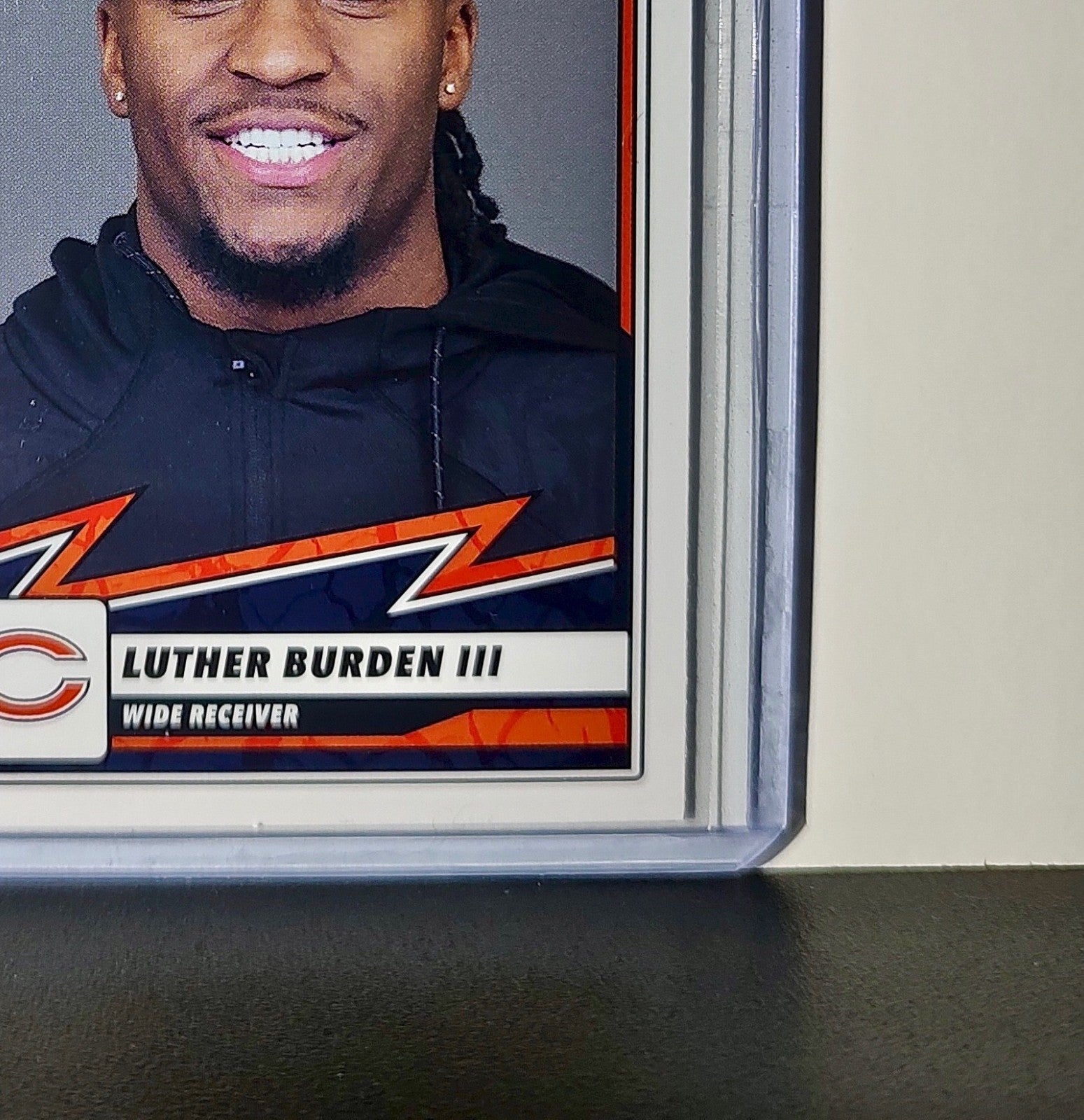 Luther Burden III Rookie 2025 Panini NFL #85 Sticker Card Chicago Bears