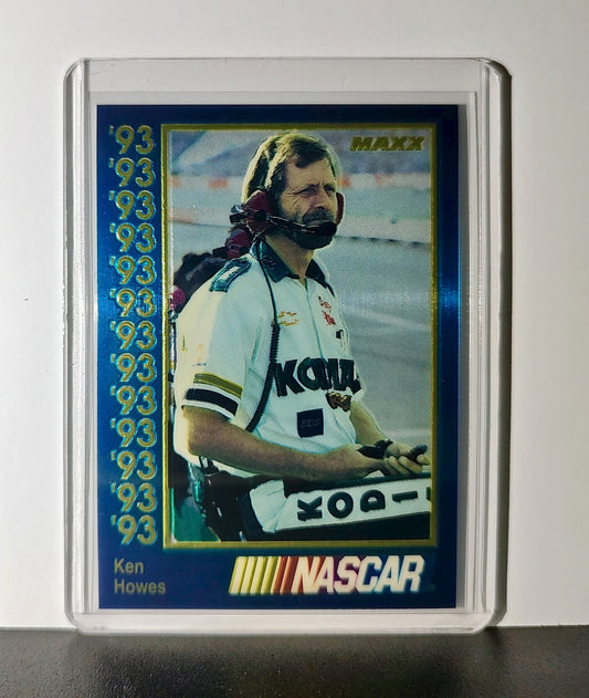 Ken Howes 1993 Maxx Premier Plus Racing #143 NASCAR Card Hendrick Motorsports