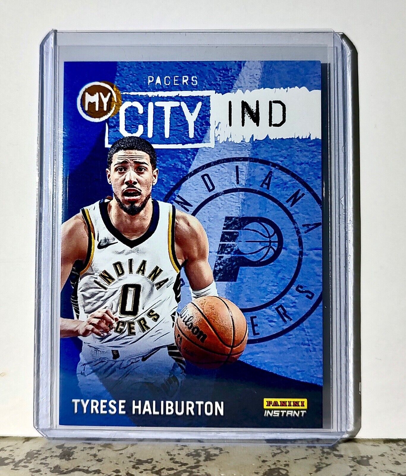 Tyrese Haliburton 2023-24 Panini NBA #2 MyCity Basketball Card Pacers 1/543