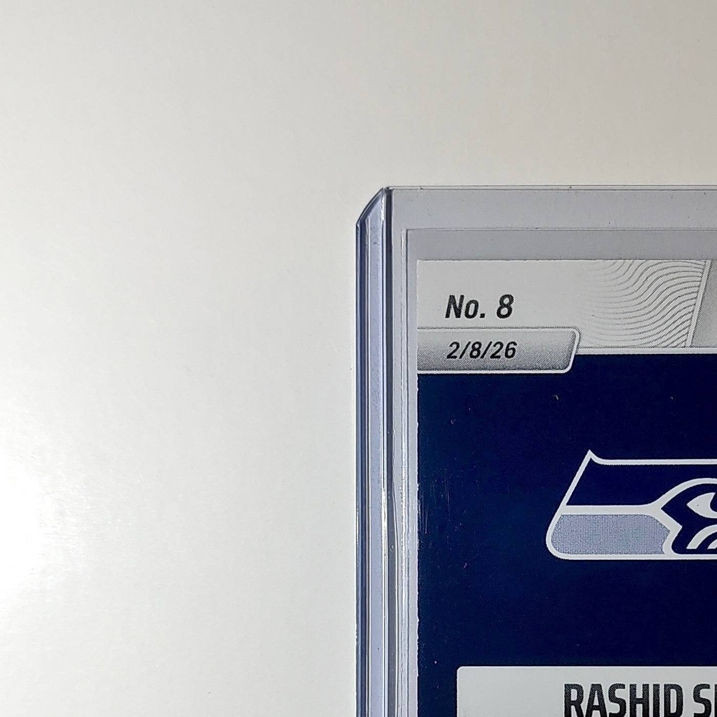 Rashid Shaheed 2026 Panini NFL Super Bowl LIX Champions #8 Card Seattle Seahawks