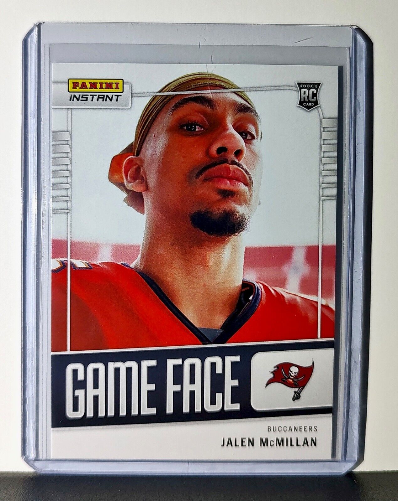 Jalen McMillan 2024 Panini Game Face #9 NFL Rookie Card Buccaneers 1/331