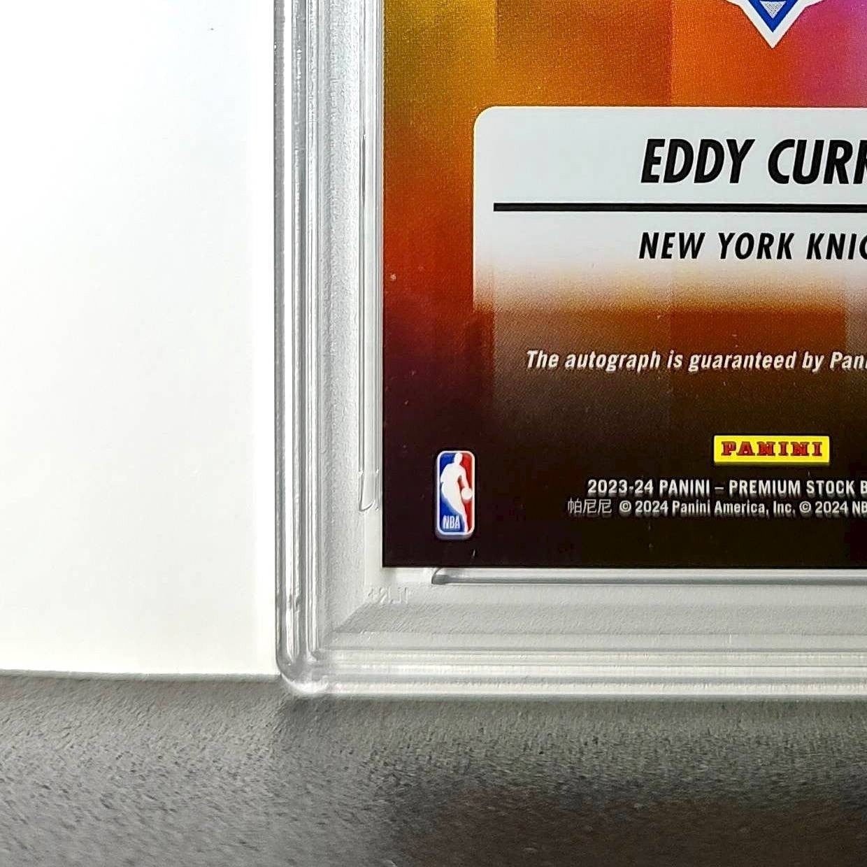 Eddy Curry 2023 Panini Premium NBA Hoops #HI-CUR Hoops Ink PSA 10 Auto 10