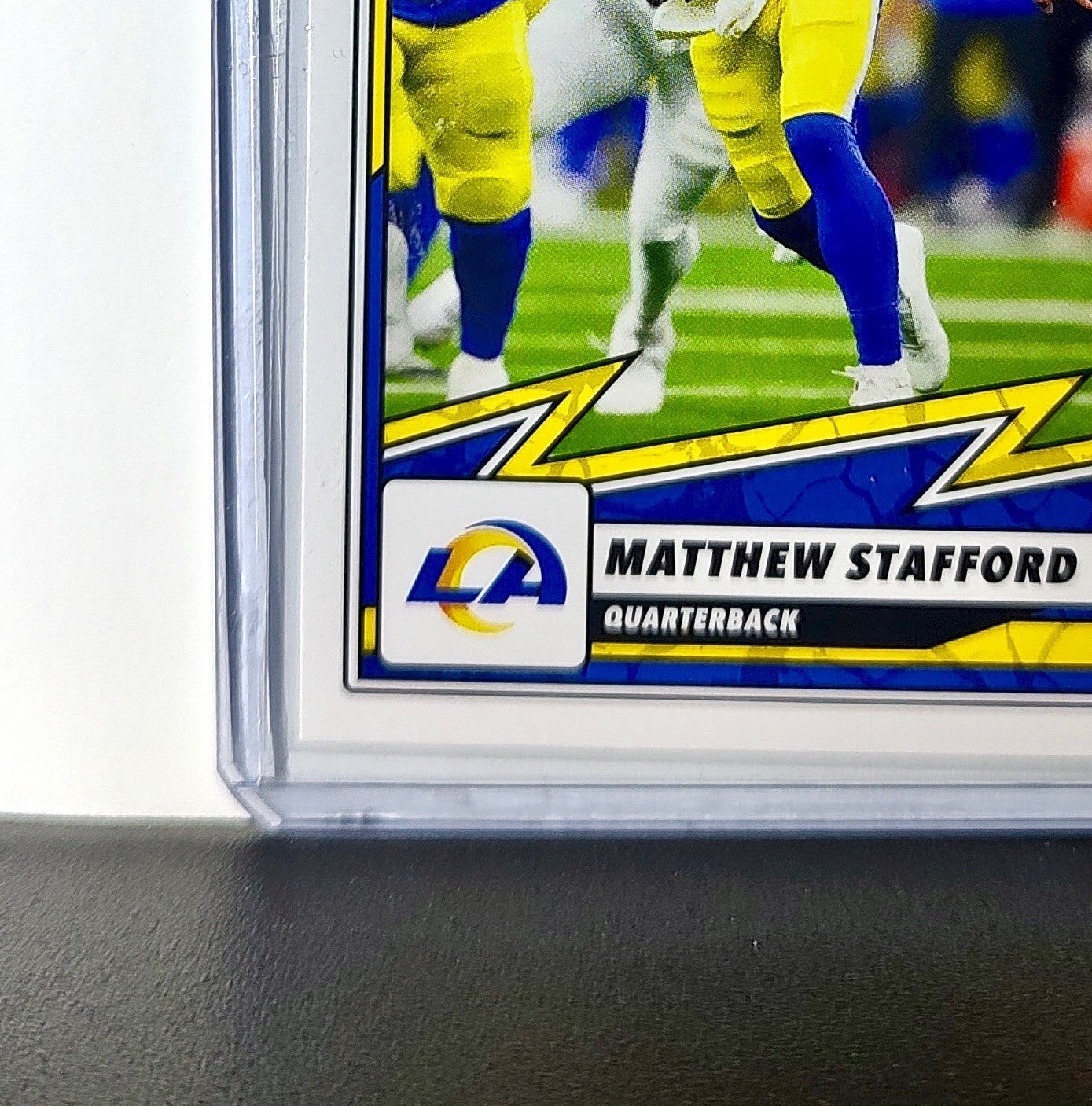Matthew Stafford 2025 Panini NFL #25 Sticker Card Los Angeles Rams
