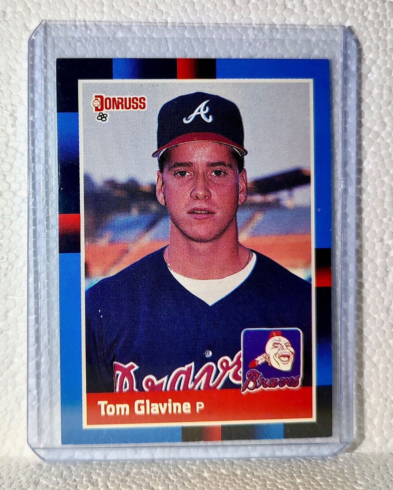 Tom Glavine 1987 Donruss MLB #644 Baseball Card Atlanta Braves