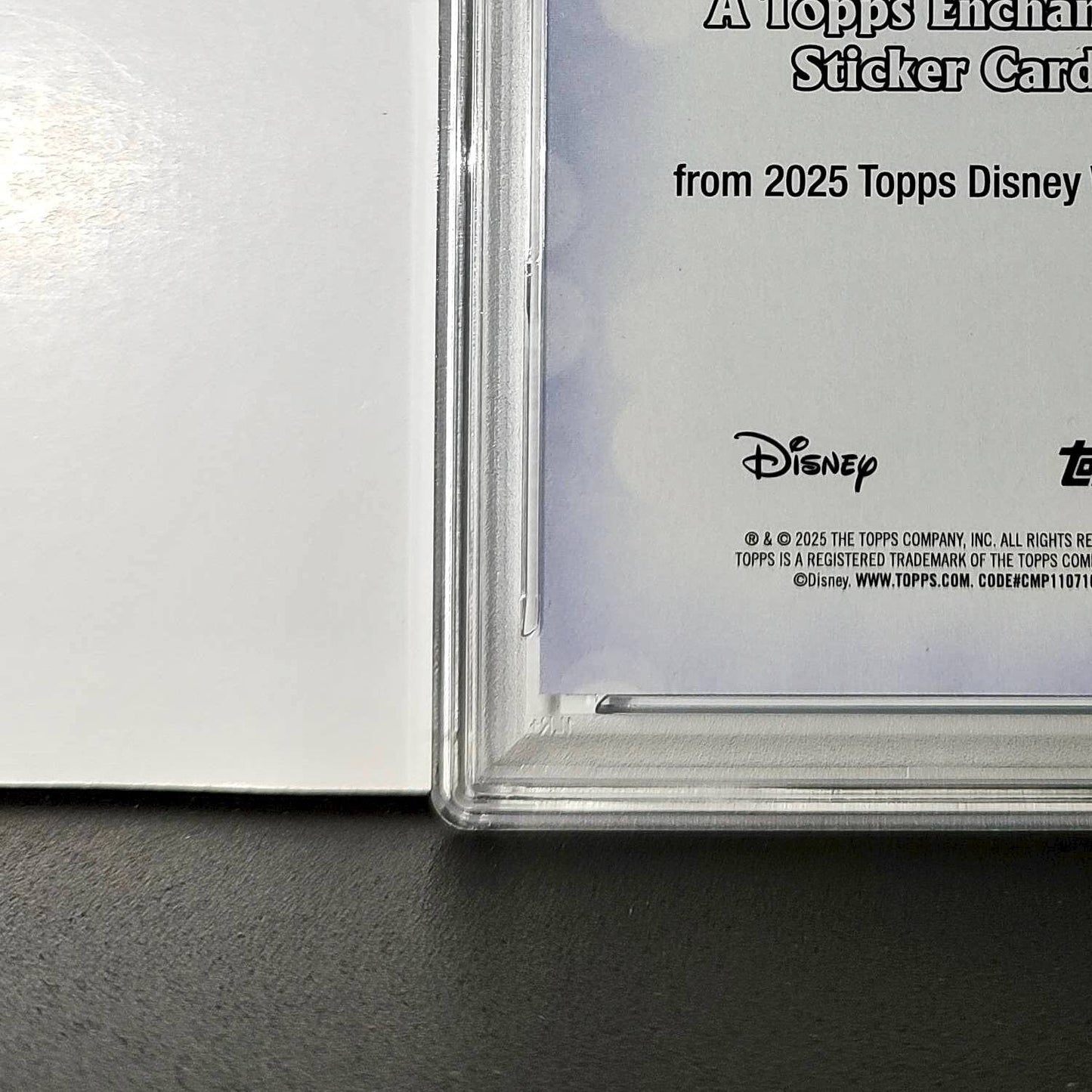Alice 2025 Topps Disney #ES-6 Enchanted Sticker Alice in Wonderland PSA 9 MT