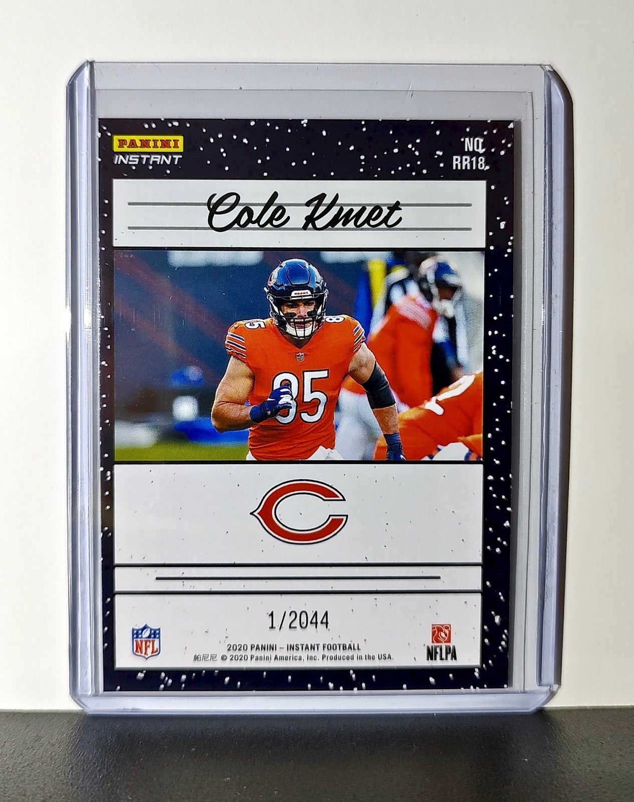 Cole Kmet Rookie 2020 Panini NFL #18 Rated Rookie Card Chicago Bears
