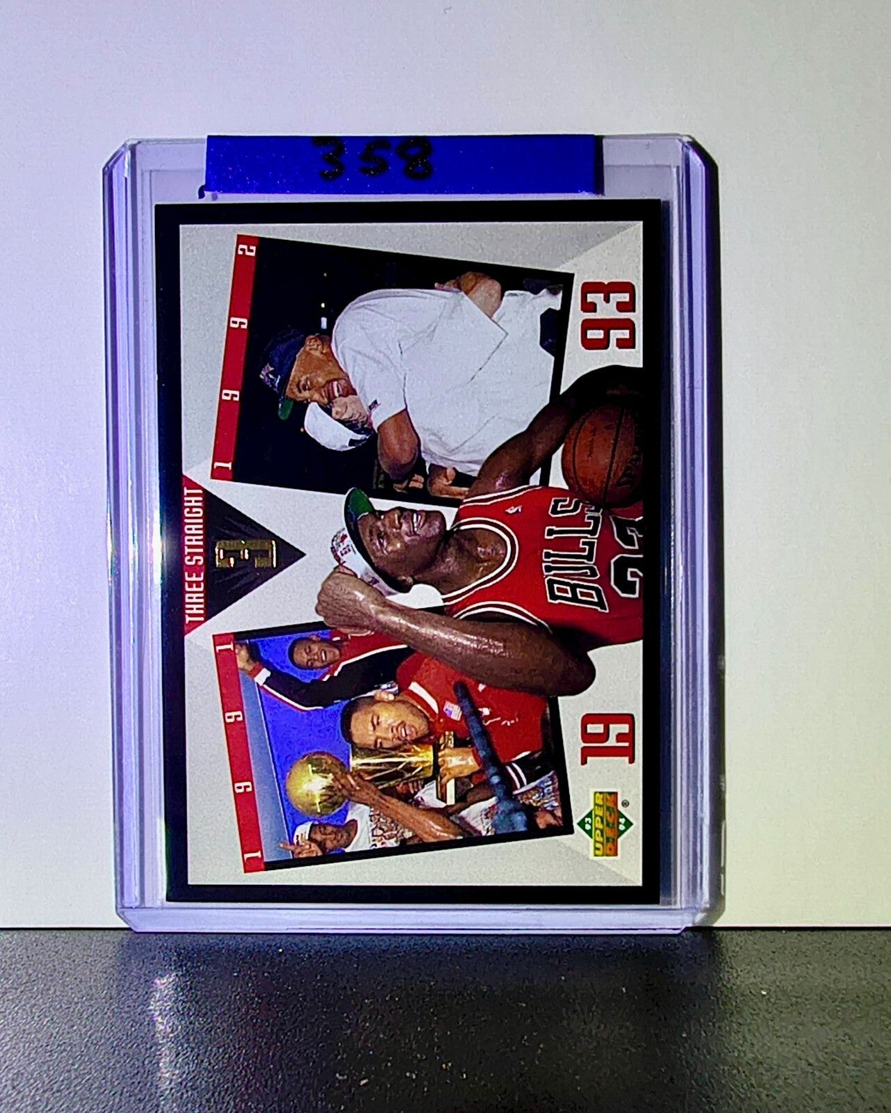 Michael Jordan 1993-94 Upper Deck Three Straight NBA Championships #SP-4 Bulls
