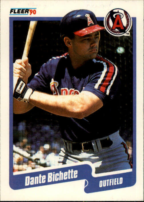 1990 Dante Bichette Fleer Baseball Card #127