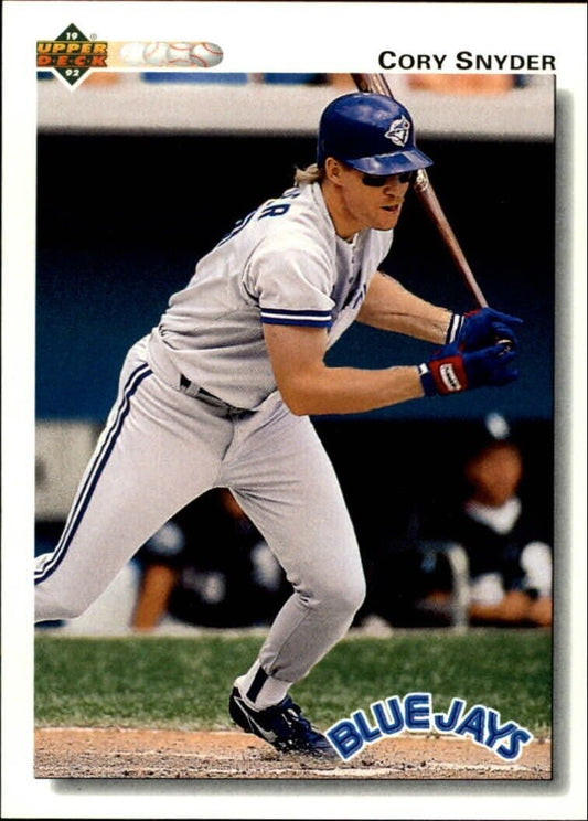 Cory Snyder 1992 Upper Deck MLB #504 Baseball Card San Francisco Giants