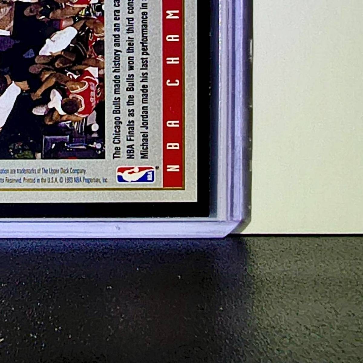 Michael Jordan 1993-94 Upper Deck Three Straight NBA Championships #SP-4 Bulls