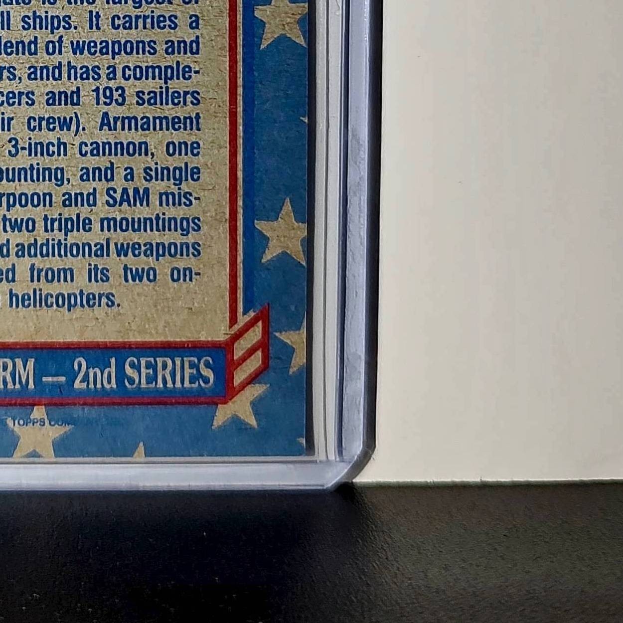 USS Sides 1991 Topps Desert Storm #126 Card