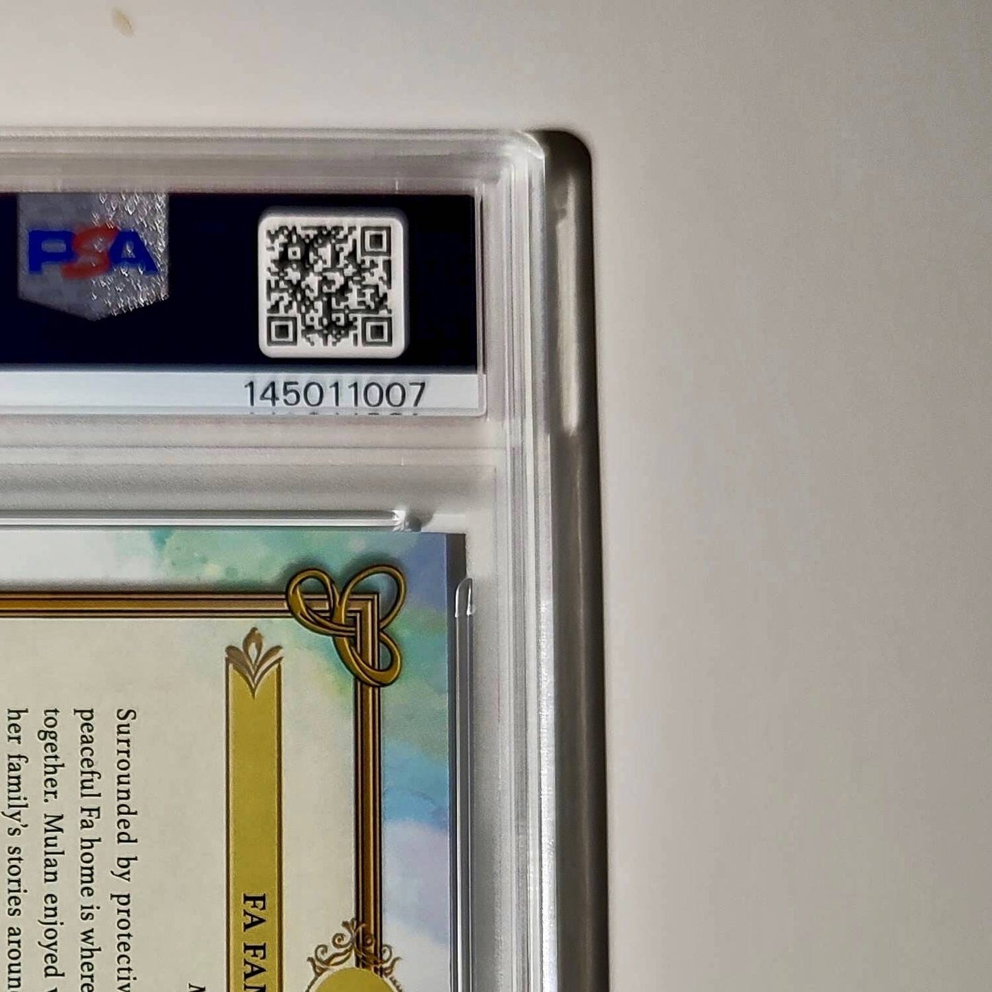 Fa Family Home 2025 Topps Disney #C-12 Card Mulan PSA 10