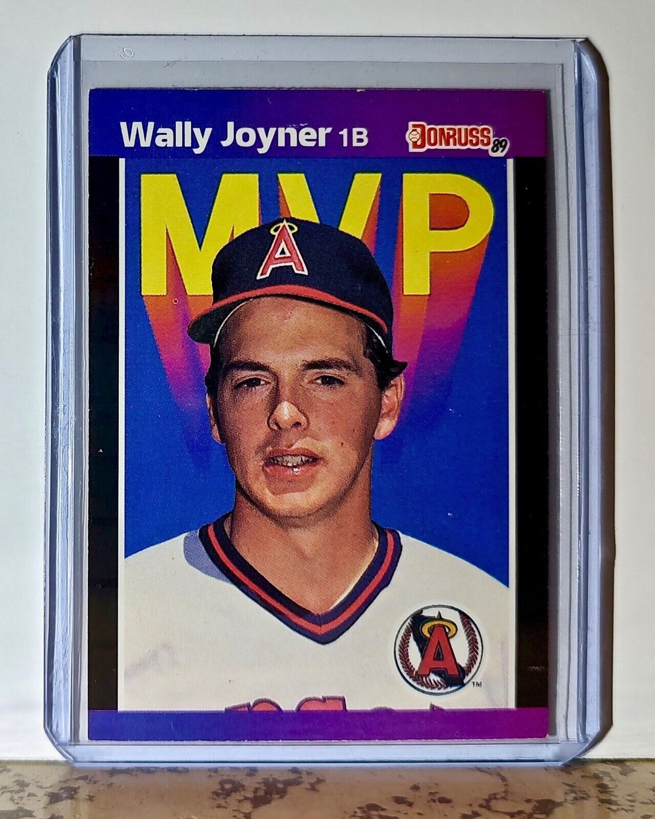 Wally Joyner 1989 Donruss MVP MLB #BC-21 Baseball Card California Angels