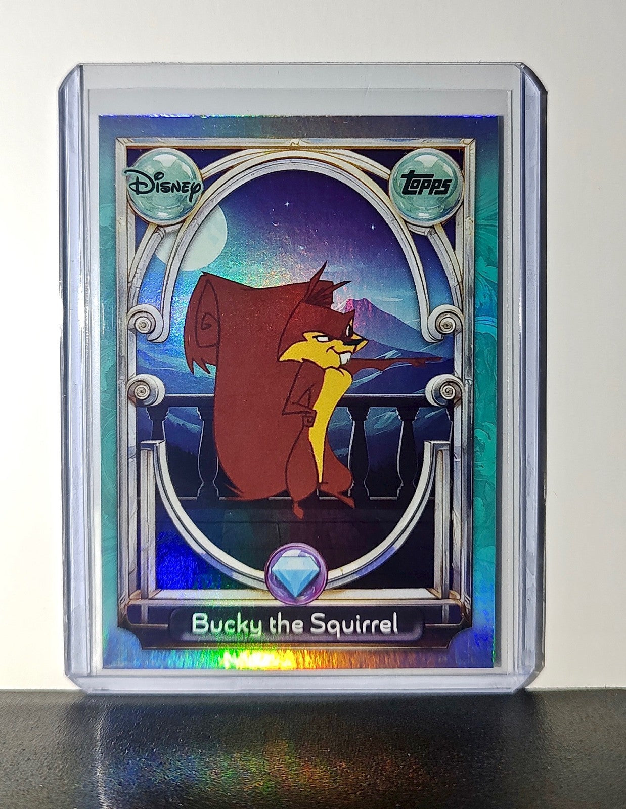 Bucky the Squirrel 2025 Topps Disney #140 Diamond Card The Emperor's New Groove
