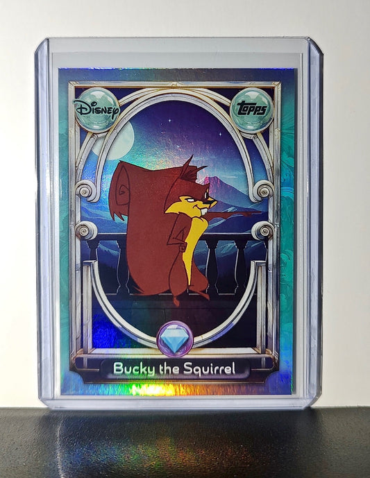 Bucky the Squirrel 2025 Topps Disney #140 Diamond Card The Emperor's New Groove