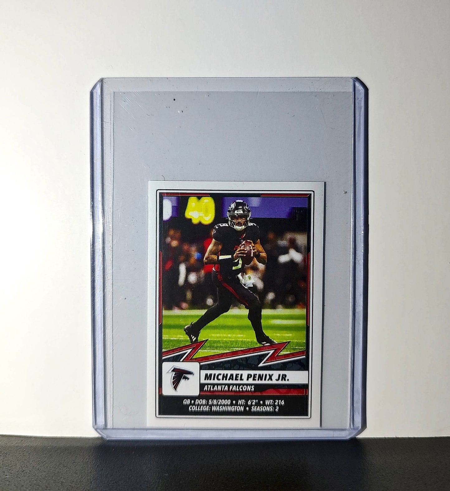 Michael Penix Jr. 2025 Panini NFL #424 Sticker Atlanta Falcons