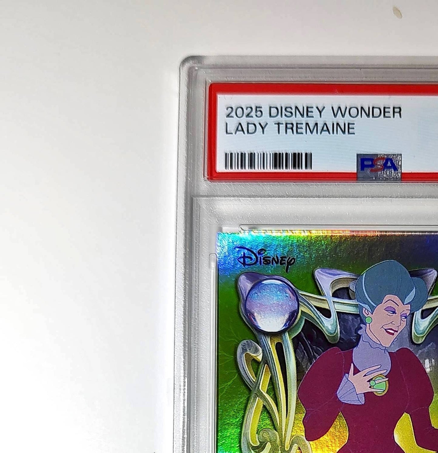 Lady Tremaine 2025 Topps Disney Wonder #173 Card Cinderella PSA 8