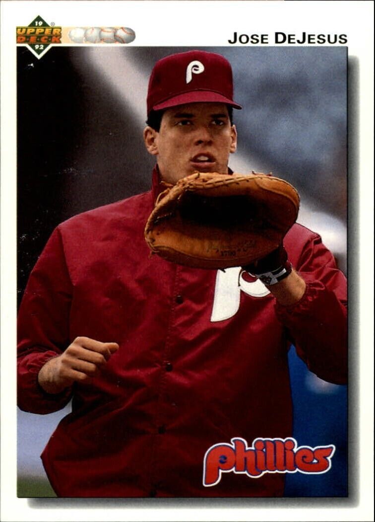 Jose DeJesus 1992 Upper Deck MLB #631 Baseball Card Philadelphia Phillies