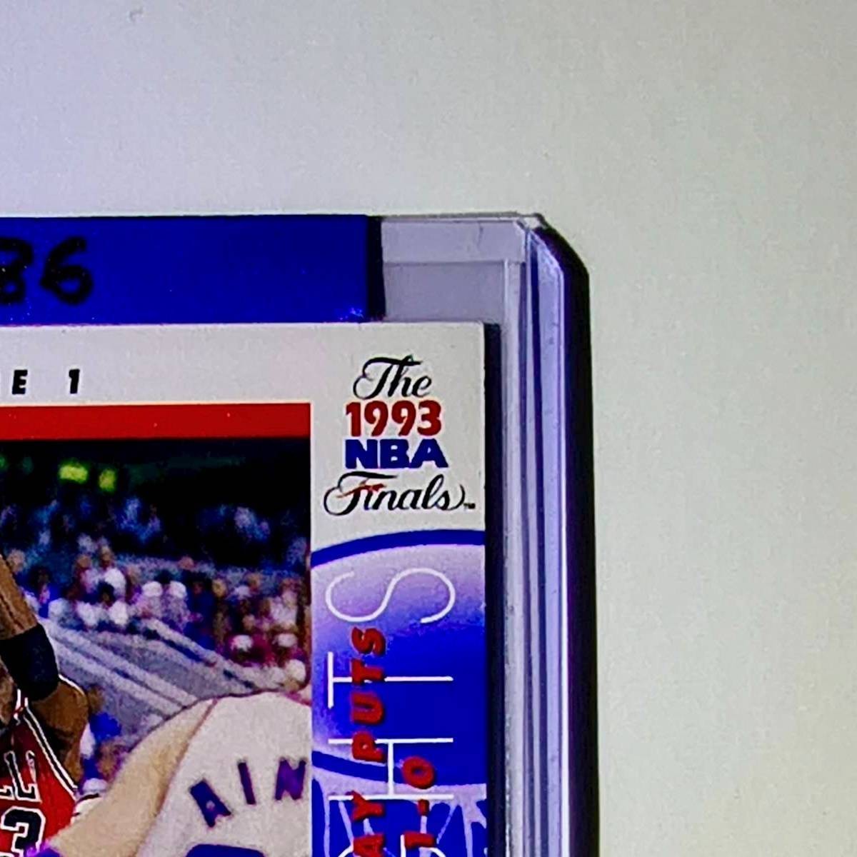 Michael Jordan 1993-94 Upper Deck NBA Finals #198 Basketball Card Chicago Bulls