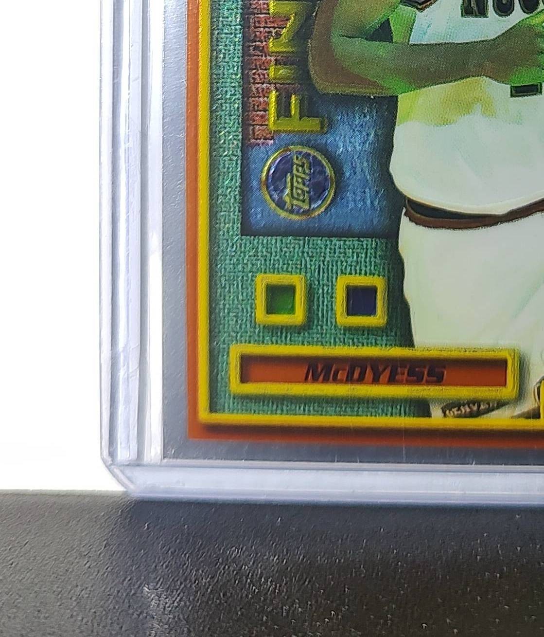 Antonio McDyess 1995-96 Topps Finest NBA #M44 Mysterly Nuggets