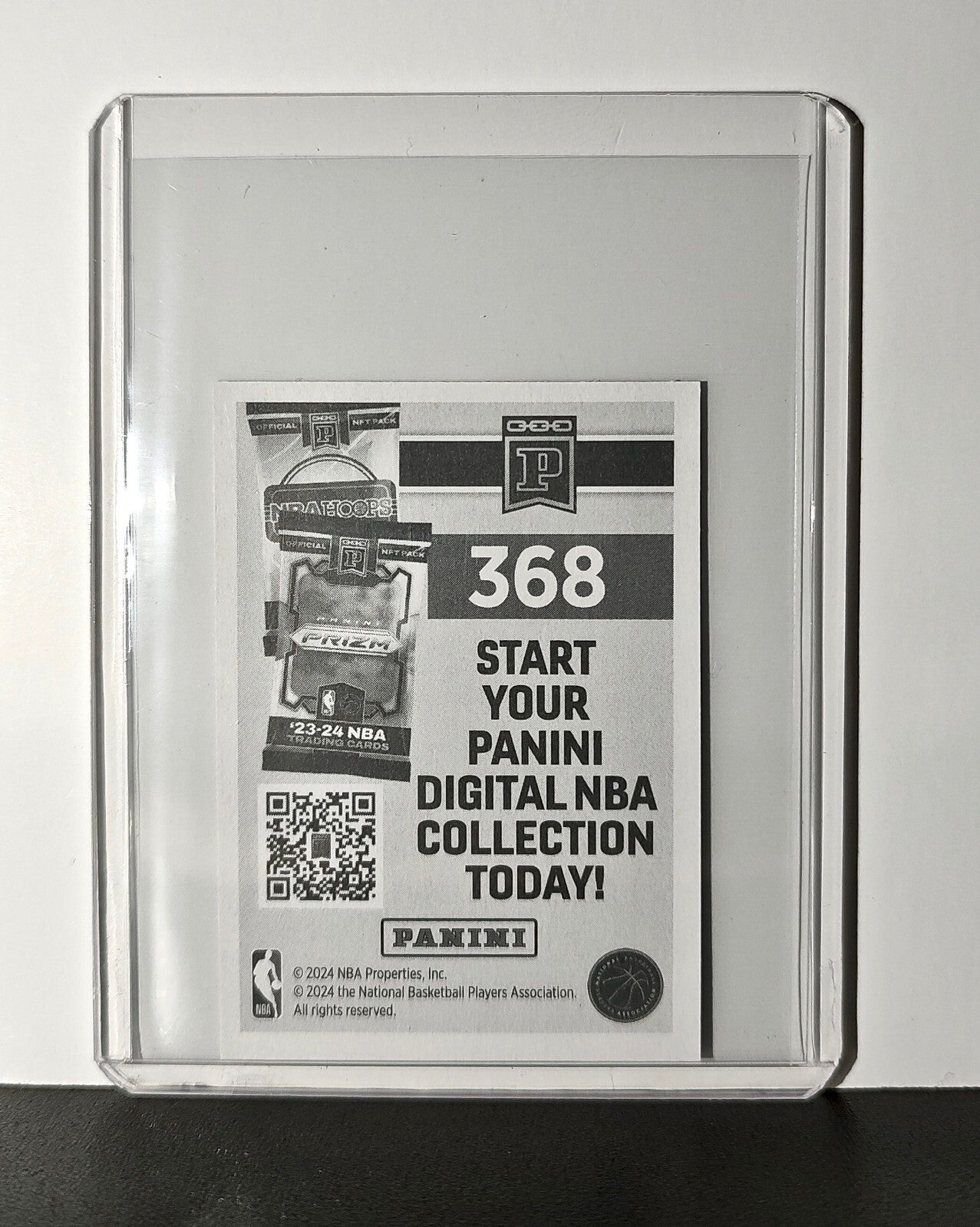 Anthony Davis 2024-25 Panini NBA #368 Foil Sticker Card Los Angeles Lakers