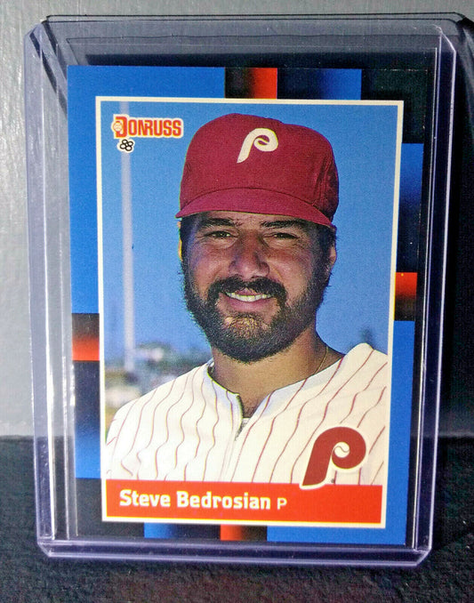 1988 Steve Bedrosian Donruss #62 Baseball Card