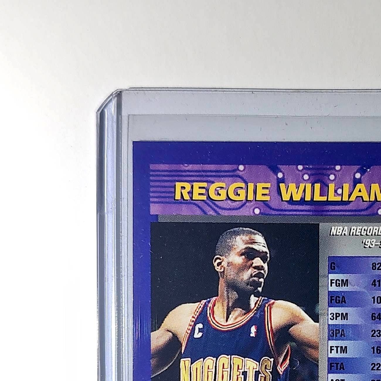 Reggie Williams 1994-95 Topps Finest #189 Basketball Card