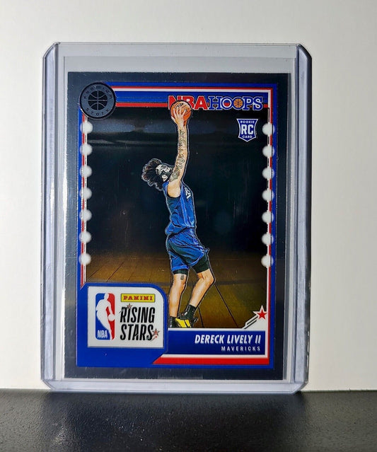 Dereck Lively II 2023-24 Panini Premium NBA Hoops Rising Stars #291 Rookie Card