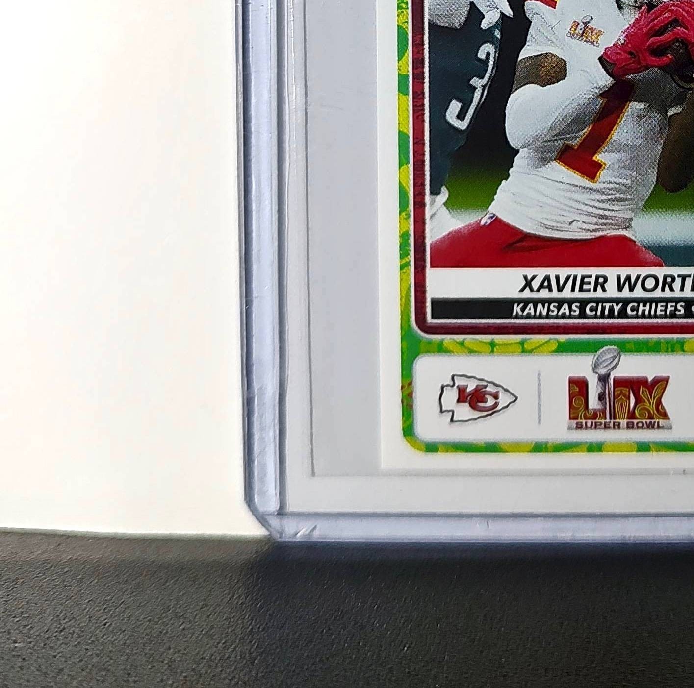 Xavier Worthy 2025 Panini NFL Super Bowl LIV #36 Sticker