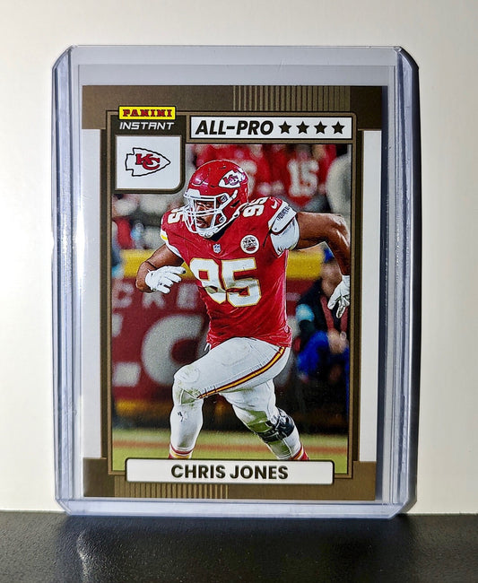 Chris Jones 2024 All-Pro Panini NFL #16 Football Card Chiefs 1 of 101