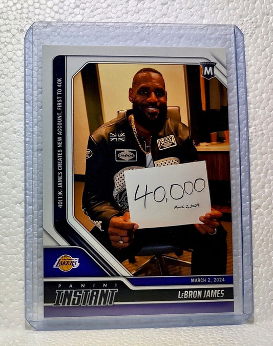 LeBron James 2023-24 Panini #391 All-Time Scoring Leader 40,000 Card 1 of 11941