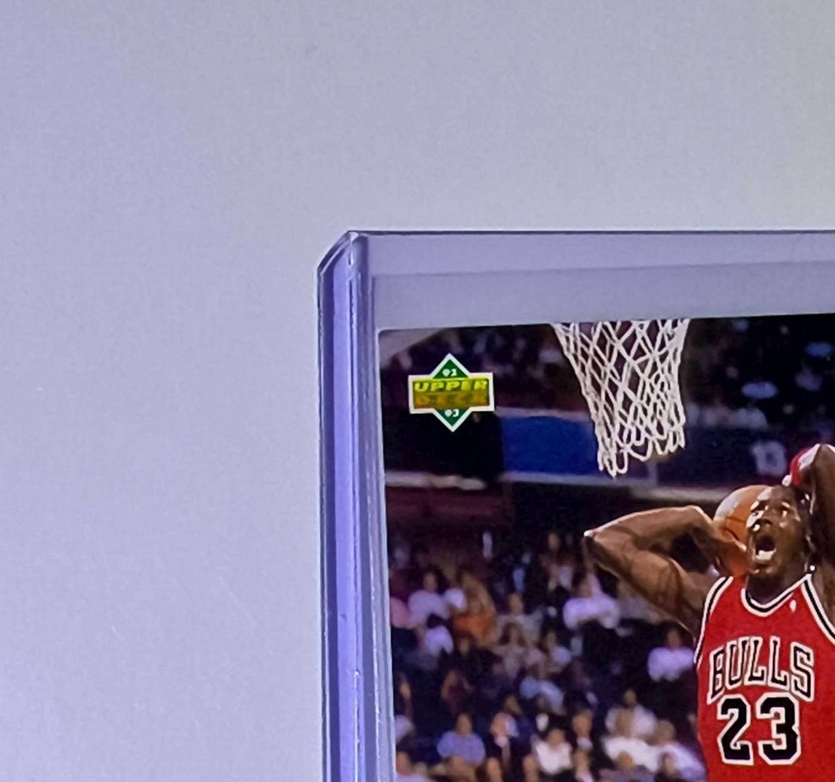 Michael Jordan 1992-93 Upper Deck Game Faces #488 Basketball Card Chicago Bulls