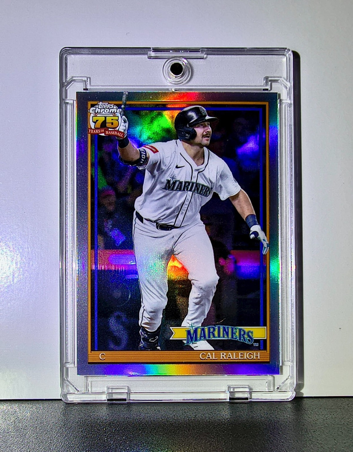 Cal Raleigh 2026 MLB Topps Chrome #91CB-4 Refractor Baseball Seattle Mariners