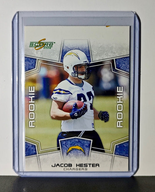 Jacob Hester Rookie 2008 Score NFL #382 Card San Diego Chargers