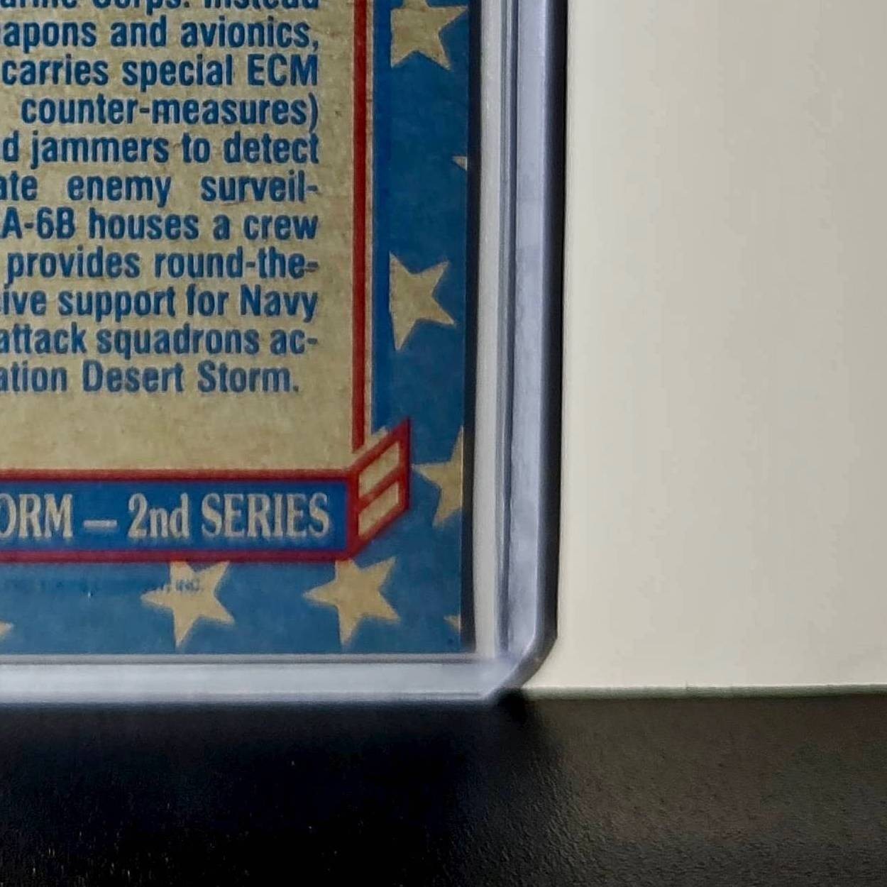 Prowler – The EA-6B 1991 Topps Desert Storm #137 Card