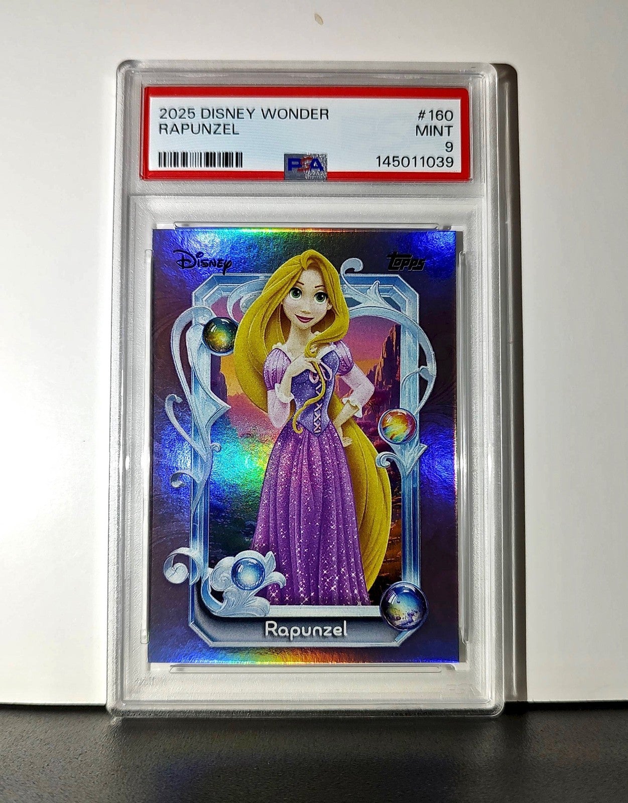 Merida 2025 Topps Disney Cartoon Princess #161 Card Brave PSA 9 MT