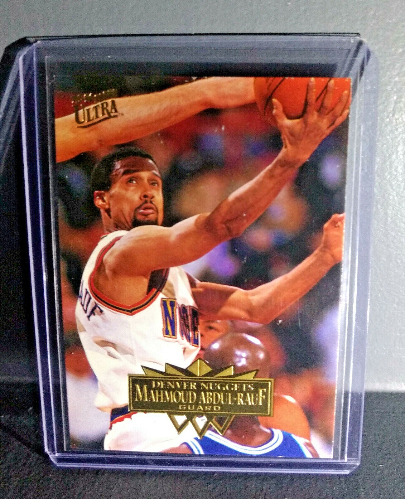 1995-96 Mahmoud Abdul-Rauf Fleer Ultra #44 Basketball Card