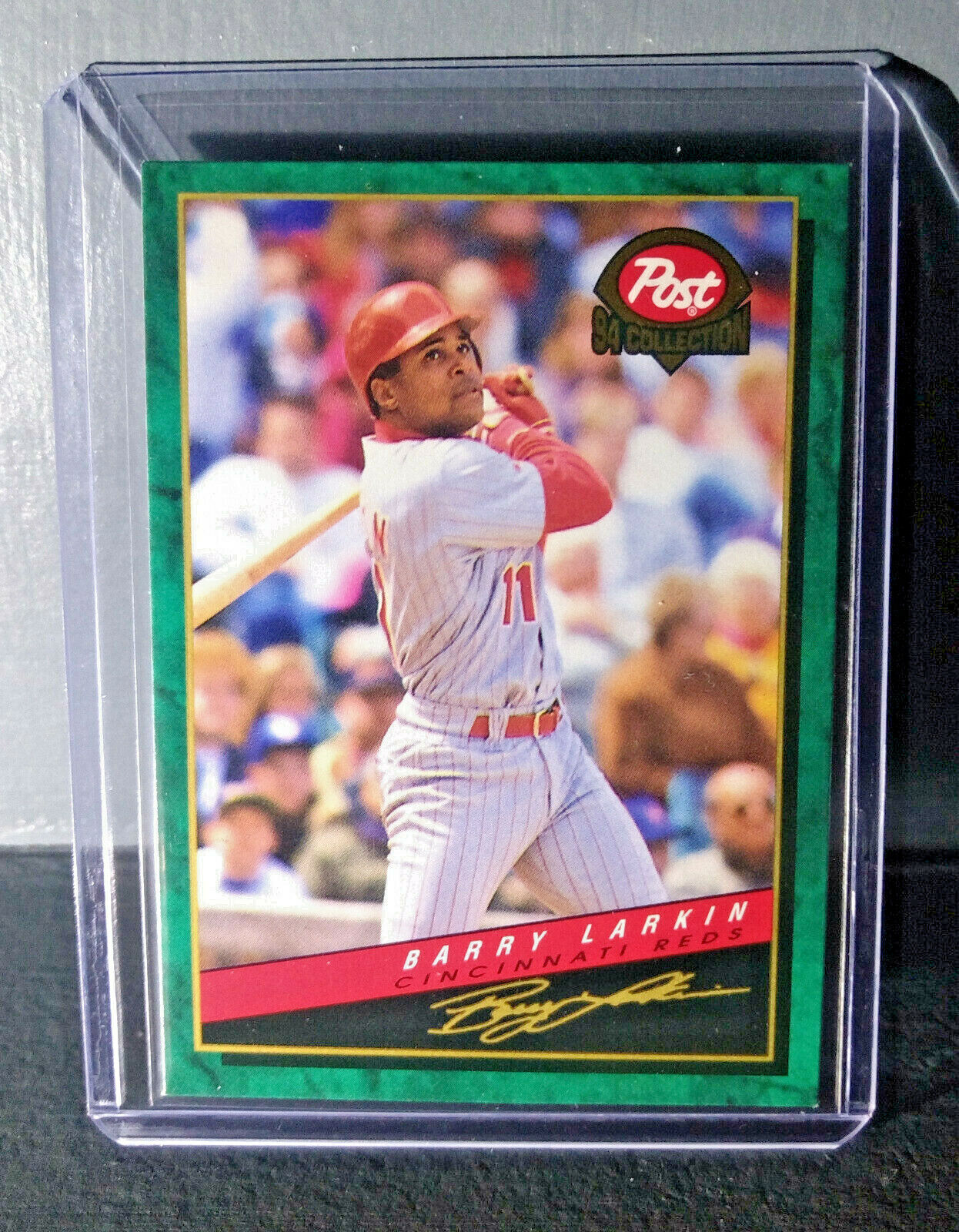 1994 Barry Larkin Post Collection #12 Baseball Card Cincinnati Reds