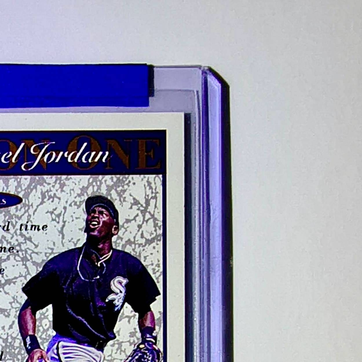 Michael Jordan 1995 Upper Deck Minors One on One #5 Basketball Card Bulls