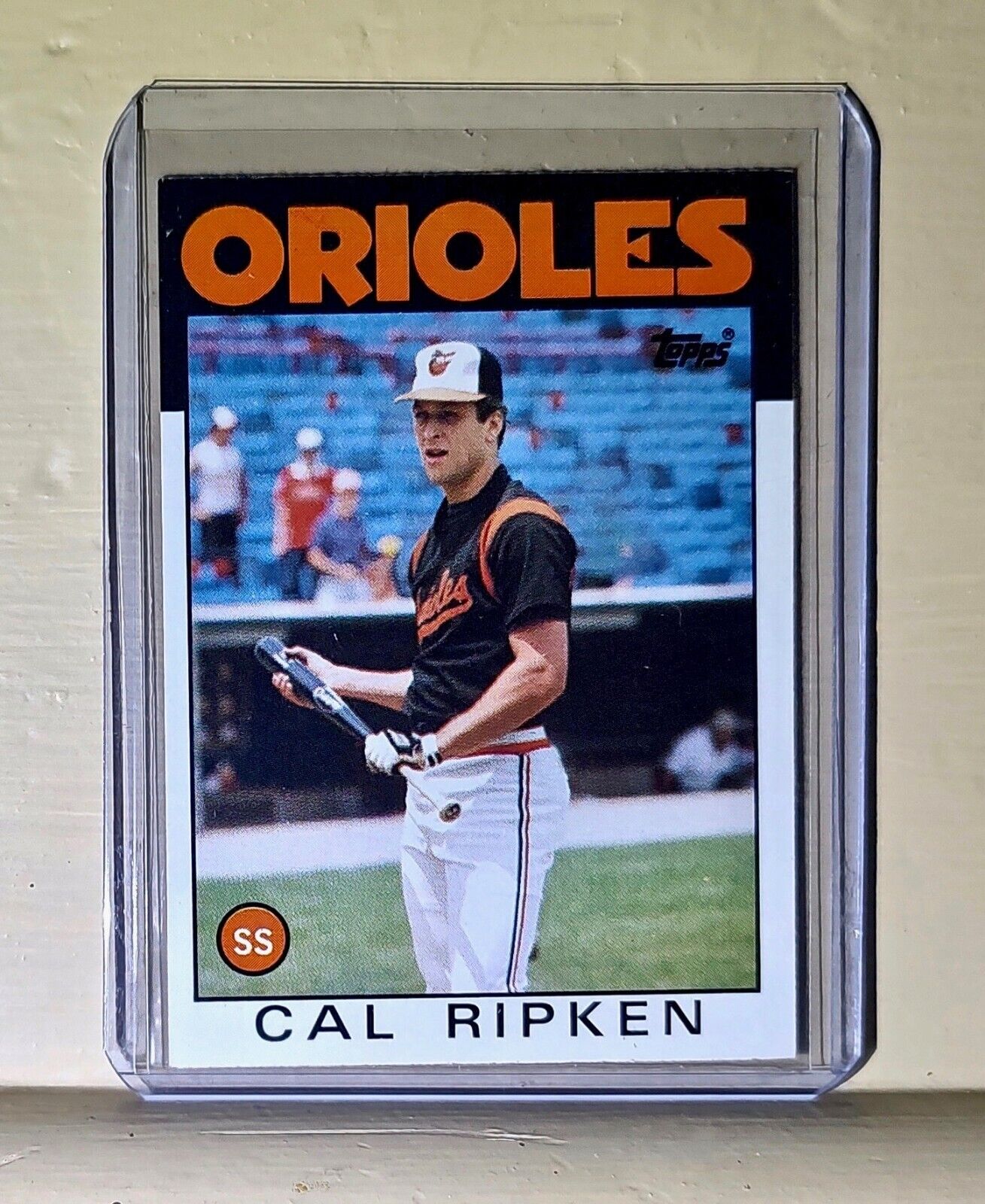 1986 Cal Ripken Topps Baseball Card #340