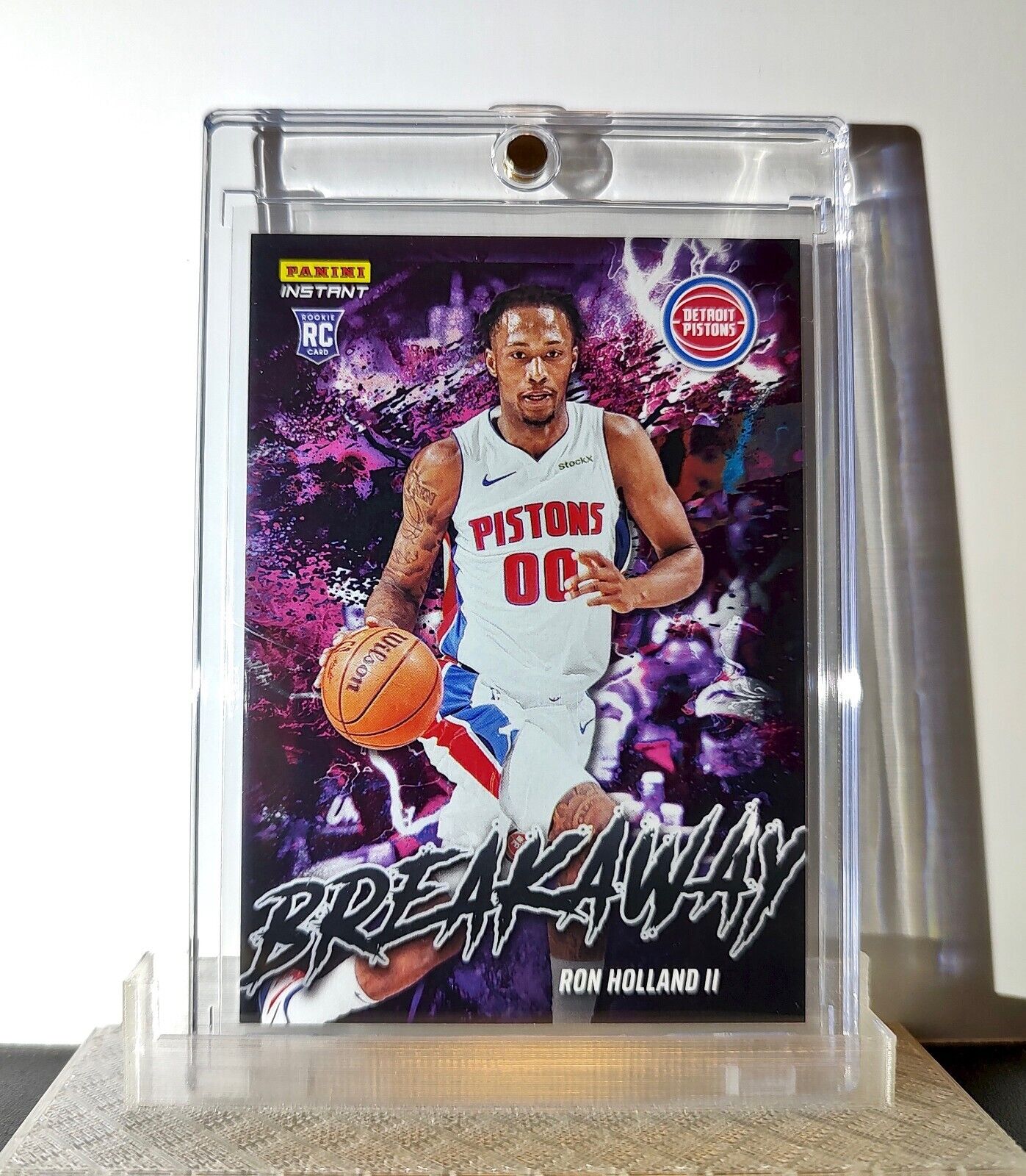 2024-25 Panini Instant NBA Breakaway Complete 18 Card Set in magnet cases 1/1355