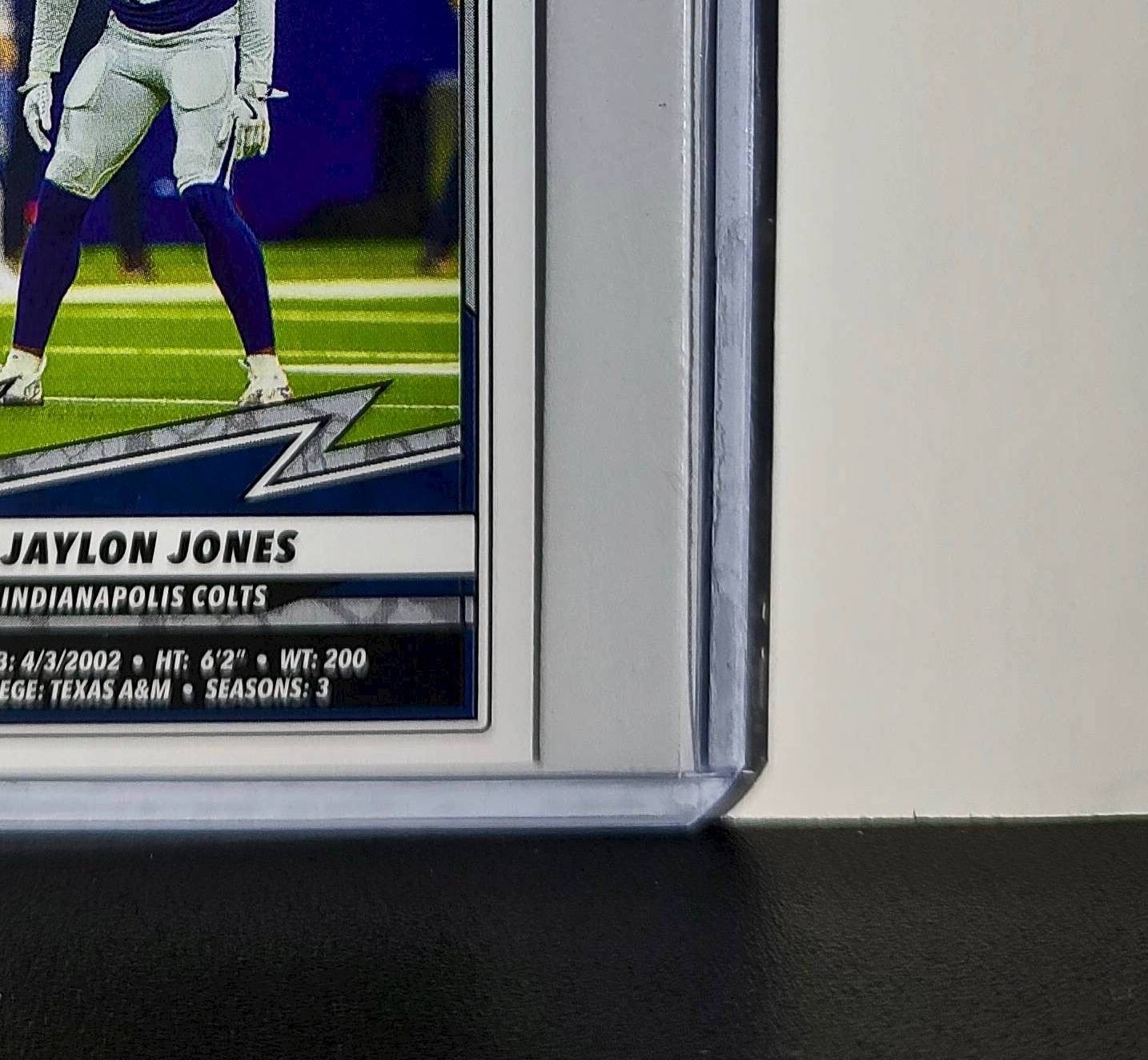 Jaylon Jones 2025 Panini NFL #196 Sticker Indianapolis Colts