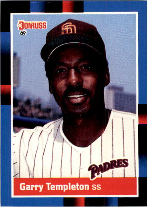 1988 Garry Templeton Donruss Baseball Card #649