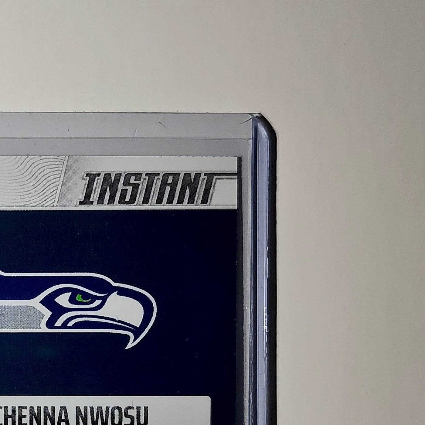Uchenna Nwosu 2026 Panini NFL Super Bowl LIX Champions #34 Card Seattle Seahawks