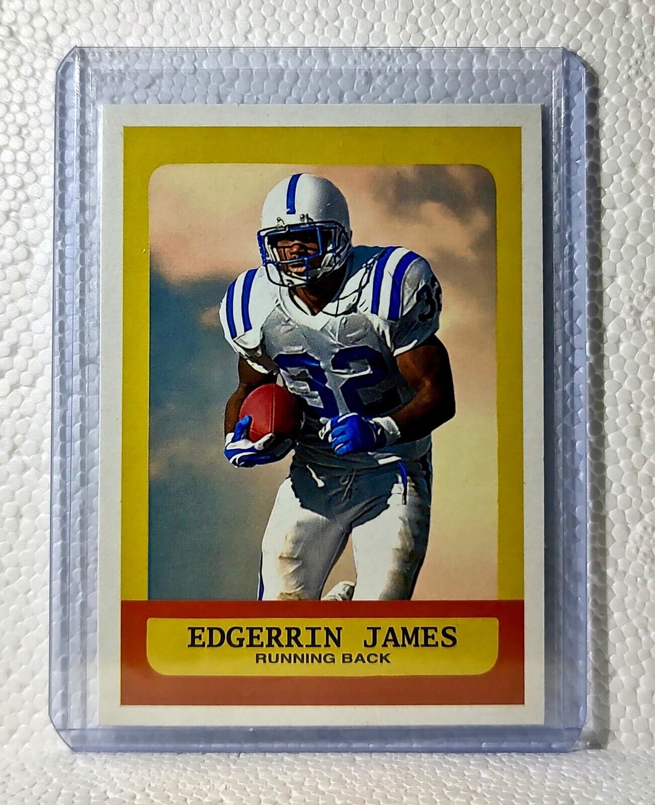 Edgerrin James 2023 Topps NFL #359 Composite Football Card Indianapolis Colts