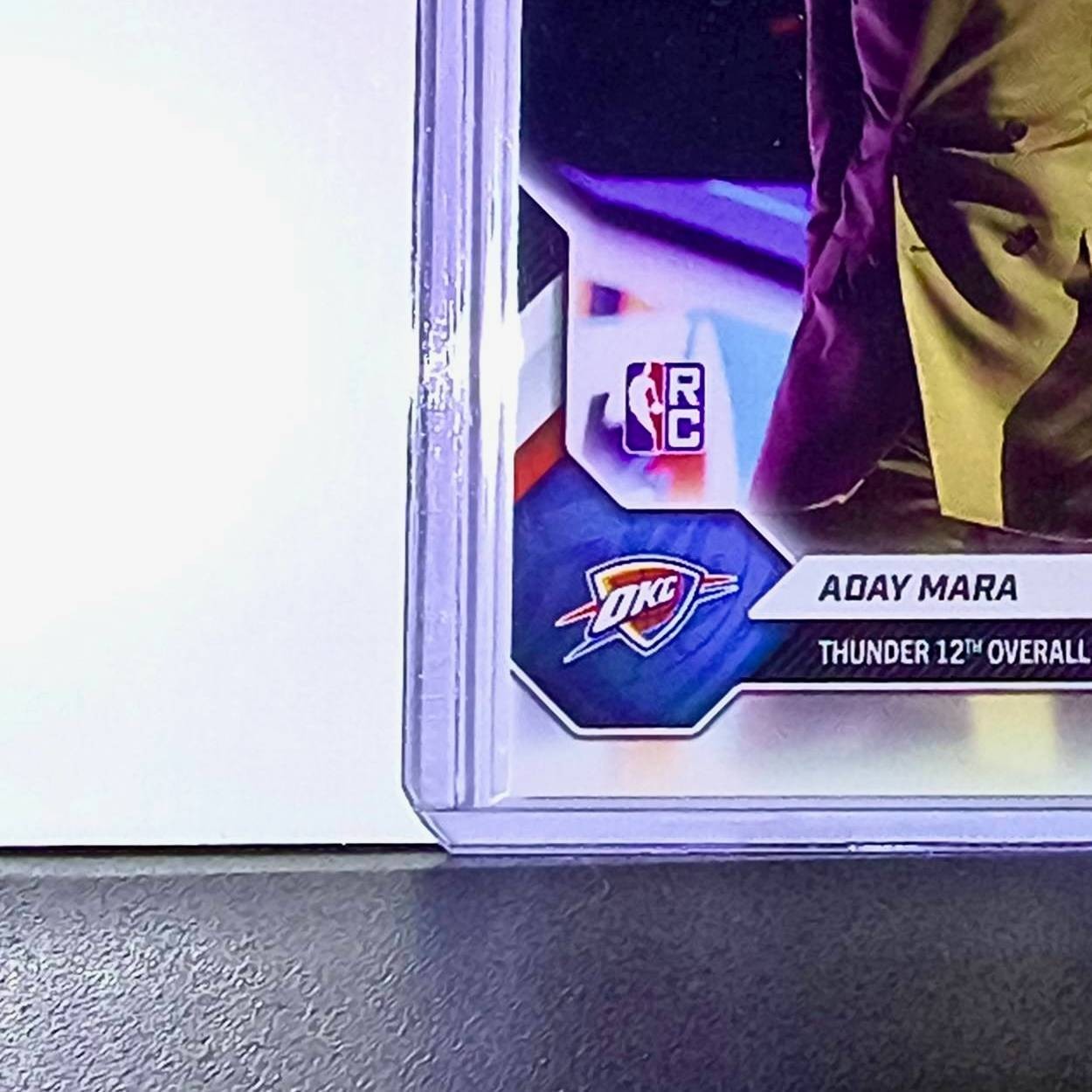 Aday Mara Rookie 2026-27 Topps NBA Draft #AMAR Card OC Thunder